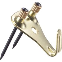 Longziming - ccykxa (20 Stück) Bilderrahmen-Aufhängehaken – maximale Belastung: 12 kg – Wandhaken aus Metall zum Aufhängen von Fotos, Spiegeln, von LONGZIMING