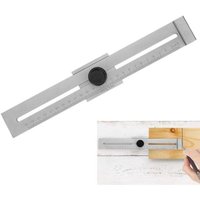 Longziming - Präzisions-Anreißlehre, Parallel-Anreißer aus Kohlenstoffstahl, lasergravierte Skala, Messbereich 250 mm Longziming - Präzisions-Anreißlehre, Parallel-Anreißer aus Kohlenstoffstahl, lasergravierte Skala, Messbereich 250 mm von LONGZIMING