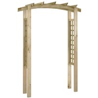 Longziming - Rosenbogen 150x50x210 cm Holz von LONGZIMING