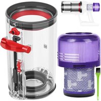 Staubbehälter-Sammelbehälter für Dyson V11 V15 SV14 SV17 Filter Staubbehälter-Tank Ersatzteile Zubehör Filterbehälter Ersatz für Dyson SV22 SV15 SV28 von LONGZIMING