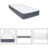 The Living Store Boxspringbett-Matratze 200 x 100 x 20 cm - Boxspringbett - Matratze - Doppelbett - Liegekomfort - Federsystem von LONGZIMING