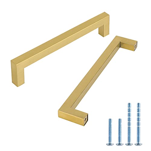 LONTAN 10 Stück Griffe Gold 192mm Lochabstand Schrankgriffe Möbelgriffe für Küchenschränke Küchengriffe Schubladengriffe Messing LONTAN 10 Stück Griffe Gold 192mm Lochabstand Schrankgriffe Möbelgriffe für Küchenschränke Küchengriffe Schubladengriffe Messing von LONTAN