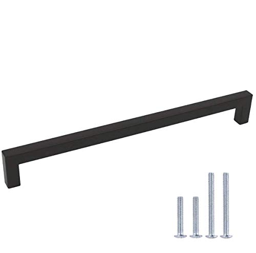 LONTAN 15 Stück Möbelgriffe Schwarz Schrankgriffe Schwarz Bohrlochabstand 204mm griffe für küchenschränke Küchengriffe Edelstahl Griffe Schwarze Griffe Küche Griffe Schrank LONTAN 15 Stück Möbelgriffe Schwarz Schrankgriffe Schwarz Bohrlochabstand 204mm griffe für küchenschränke Küchengriffe Edelstahl Griffe Schwarze Griffe Küche Griffe Schrank von LONTAN