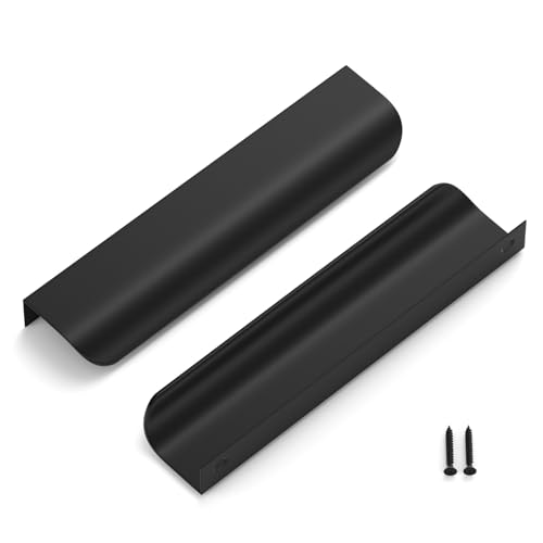 LONTAN 4 Stück Versteckte Schrankgriffe Schwarz 160mm Verdeckt Griffleiste Schubladengriffe Möbelgriffe Küchengriffe Türgriffe Küche Aluminium LONTAN 4 Stück Versteckte Schrankgriffe Schwarz 160mm Verdeckt Griffleiste Schubladengriffe Möbelgriffe Küchengriffe Türgriffe Küche Aluminium von LONTAN