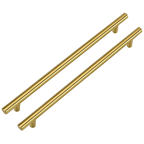 LONTON 25 Stück Möbelgriffe Gold 192mm lochabstand Schrankgriffe Gold Griffe für Küchenschränke Küchengriffe Gold Griffe Möbel Gold Griffe Messing Möbelgriffe Schrankgriffe von LONTAN