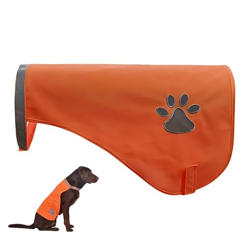 Hunde Sicherheitsweste Hohe Sichtbarkeit Hundeweste mit Klettverschluss Hundewarnweste Einfach Anziehen Hunde Reflektierende Warnschutzweste Haustier Sichere Weste für Outdoor Wandern Spaziergang Hunde Sicherheitsweste Hohe Sichtbarkeit Hundeweste mit Klettverschluss Hundewarnweste Einfach Anziehen Hunde Reflektierende Warnschutzweste Haustier Sichere Weste für Outdoor Wandern Spaziergang von LONTG