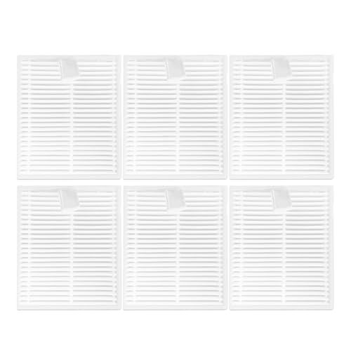 6 Stück Waschbares Filter-Set für Roomb a 105 und Vac Q0120 Y0110 5/10 Filter zur Aufrechterhaltung sauberer Luft von LOOHAOC