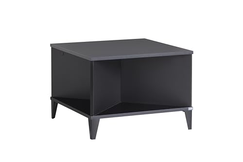 LOOKS by Wolfgang Joop Couchtisch Classic, schwarz matt, 55 x 55 x 40 cm von LOOKS by Wolfgang Joop