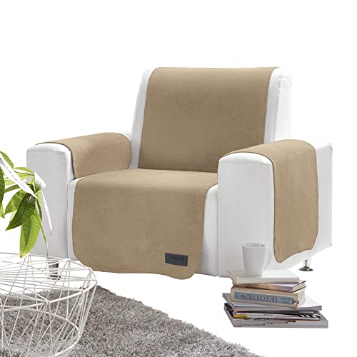 LOOKS BY WOLFGANG JOOP Sessel- und Sofaschoner Natur/beige Größe 50x200 cm von LOOKS BY WOLFGANG JOOP