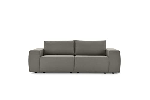 LOOKS by Wolfgang Joop Looks II Designer Bigsofa, Sofa, Polstersofa, grau, 242x89x70 cm von LOOKS by Wolfgang Joop