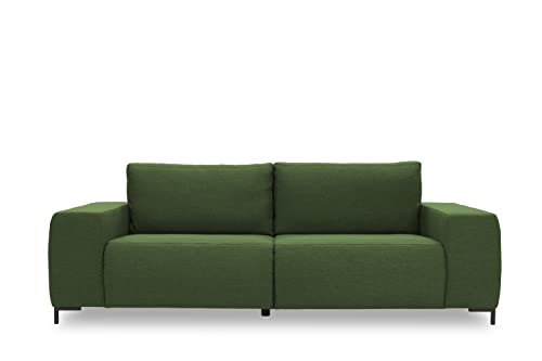 LOOKS by Wolfgang Joop Looks VI Designer Bigsofa, Sofa, Polstersofa, grün, 242 x 88 cm von LOOKS by Wolfgang Joop