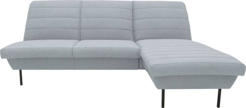 LOOKS by Wolfgang Joop Ecksofa LOOKS IX L-Form, Quersteppung, ohne Armlehnen von LOOKS by Wolfgang Joop