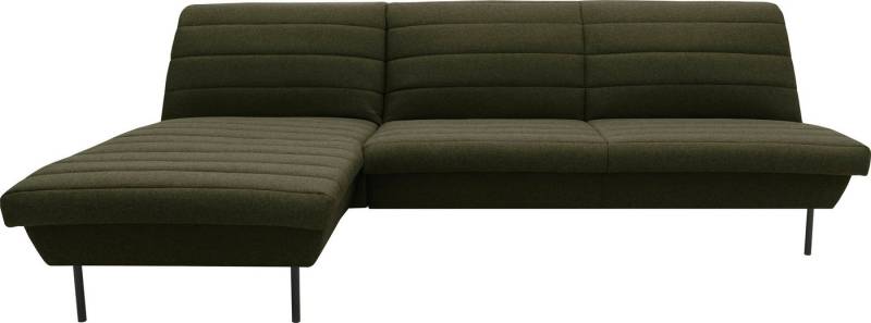 LOOKS by Wolfgang Joop Ecksofa LOOKS IX L-Form, Quersteppung, ohne Armlehnen von LOOKS by Wolfgang Joop