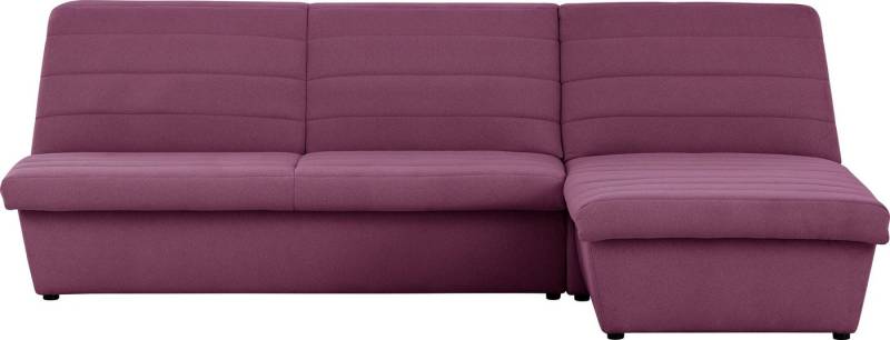 LOOKS by Wolfgang Joop Ecksofa LOOKS VIII L-Form, Quersteppung, ohne Armlehnen, in zwei verschiedenen Größen von LOOKS by Wolfgang Joop