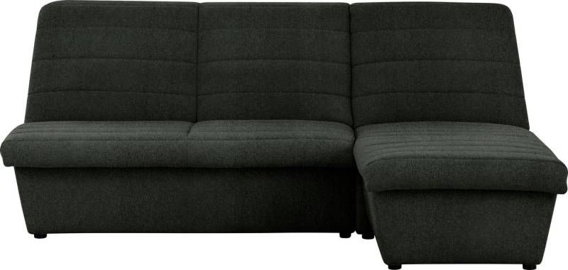 LOOKS by Wolfgang Joop Ecksofa LOOKS VIII L-Form, Quersteppung, ohne Armlehnen, in zwei verschiedenen Größen von LOOKS by Wolfgang Joop