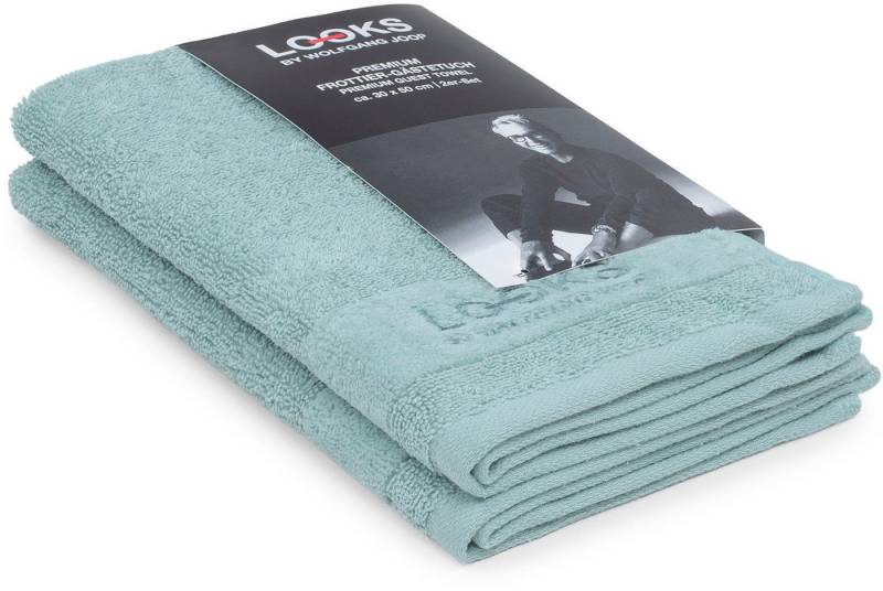 LOOKS by Wolfgang Joop Gästehandtücher LOOKS, Frottier (2-St), mit Logobestickung von LOOKS by Wolfgang Joop