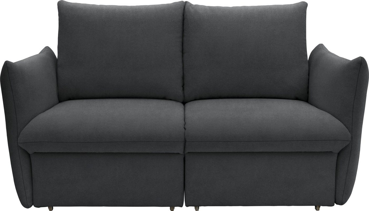 LOOKS by Wolfgang Joop Schlafsofa LOOKS XII, mit Bettfunktion, Kissenoptik, Boxspring-Polsterung von LOOKS by Wolfgang Joop