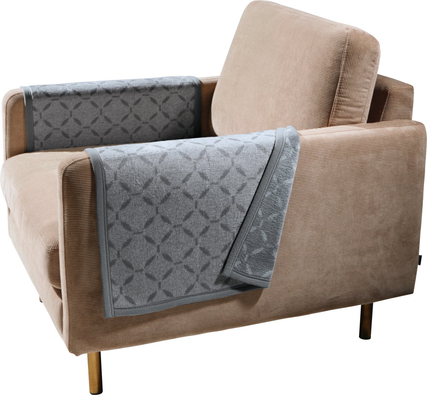 LOOKS by Wolfgang Joop Sesselschoner Armlehnenschoner 2er-Pack, Baumwollmischung Ornamente LOOKS by Wolfgang Joop Sesselschoner Armlehnenschoner 2er-Pack, Baumwollmischung Ornamente von LOOKS by Wolfgang Joop