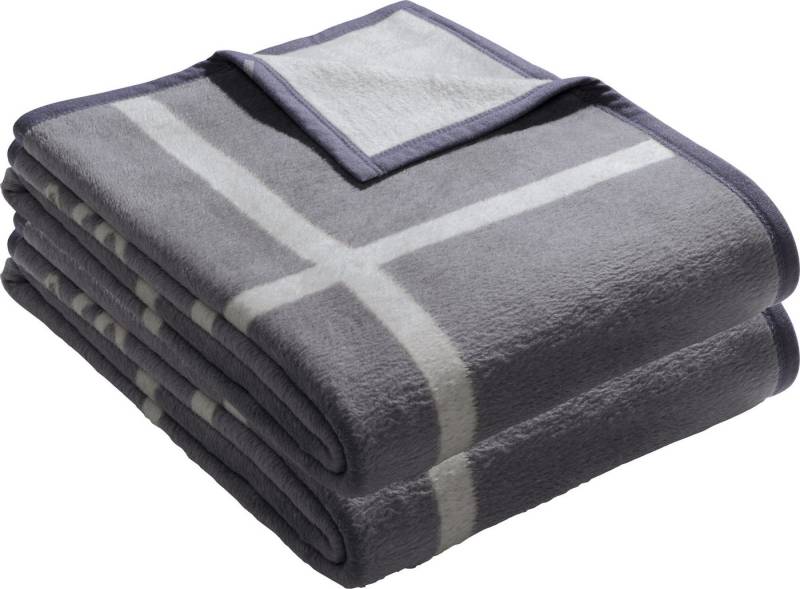 Wohndecke Wohndecke 2er-Pack, LOOKS by Wolfgang Joop, Karo von LOOKS by Wolfgang Joop