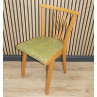 50Er Jahre Stuhl Sprossenstuhl Fifties Küchenstuhl Holz Gelb Meliert Rockabilly Holzstuhl Retro Vintage 50Er Jahre Stuhl Sprossenstuhl Fifties Küchenstuhl Holz Gelb Meliert Rockabilly Holzstuhl Retro Vintage von LOOKandVINTAGE