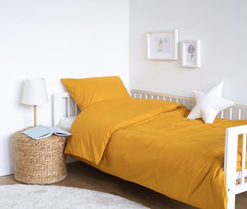 LOOLAY Bettwäsche Baumwolle 2 teilig - Kinder Bettwäsche-Sets 1x Bettbezug 110 x 125 cm und 1x Kissenbezug 35 x 55 cm – Mit Reißverschluss – Atmungsaktiv, Hautfreundlich LOOLAY Bettwäsche Baumwolle 2 teilig - Kinder Bettwäsche-Sets 1x Bettbezug 110 x 125 cm und 1x Kissenbezug 35 x 55 cm – Mit Reißverschluss – Atmungsaktiv, Hautfreundlich von LOOLAY