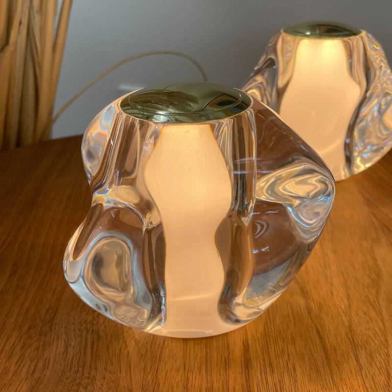 LOOM DESIGN LED-Akku-Tischlampe Ice Ball goldfarben Ø 10,5cm von LOOM DESIGN