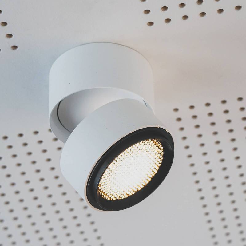 LOOM DESIGN Ray LED-Deckenspot Ø11,1cm 20W weiß von LOOM DESIGN