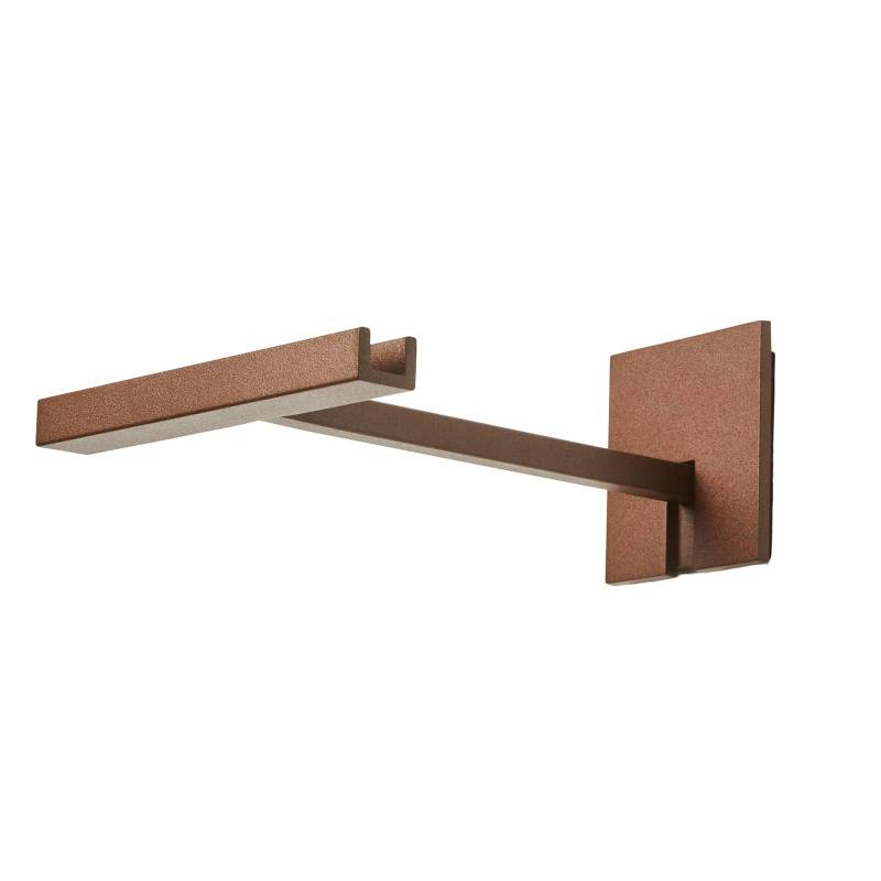 LOOM DESIGN Wandhalterung für Lucerna, corten von LOOM DESIGN