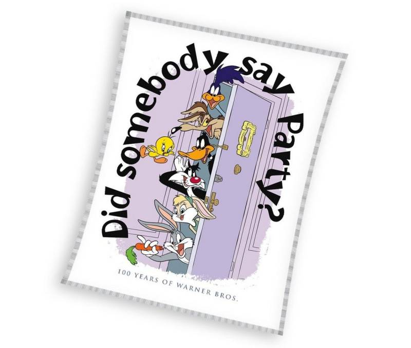 Kinderdecke Looney Tunes Fleecedecke Kuscheldecke 130 x 170 cm, LOONEY TUNES Kinderdecke Looney Tunes Fleecedecke Kuscheldecke 130 x 170 cm, LOONEY TUNES von LOONEY TUNES