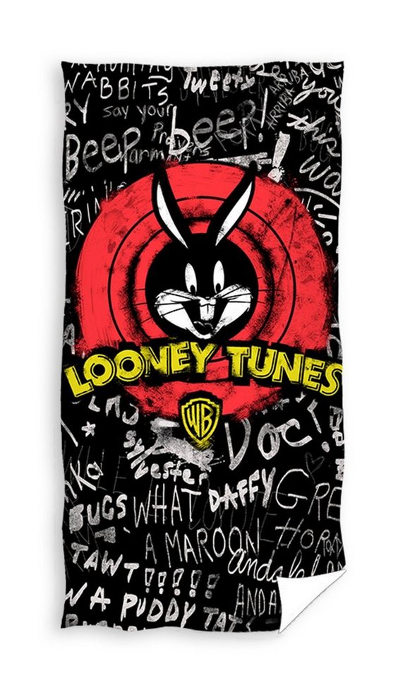 LOONEY TUNES Strandtuch Looney Tunes Badetuch Handtuch Strandtuch 70 x 140 cm von LOONEY TUNES