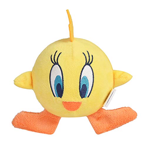 Looney Tunes for Pets Yellow Tweety Bird Ball Body Plush Dog Toy for All Dogs | Squeak Toy for Dogs |Tweety Character Soft Plush Stuffed Dog Toy Looney Tunes for Pets Yellow Tweety Bird Ball Body Plush Dog Toy for All Dogs | Squeak Toy for Dogs |Tweety Character Soft Plush Stuffed Dog Toy von LOONEY TUNES