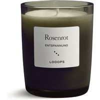 Duftkerze Rosenrot 250 g von LOOOPS