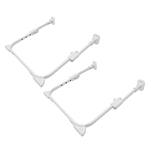 LOORGVEL 1 Paar Klappbare U Förmige Tischbeine mit Selbstverriegelung Langlebige und Stabile Tischfüße für Betttische Schreibtische und Laptops Installieren rutschfest und Praktisch von LOORGVEL