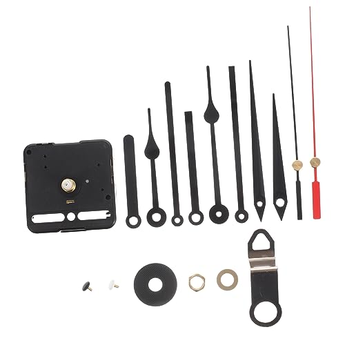 LOORGVEL 1 Satz DIY Uhrwerk mit Leisen Mechanismen und Metallzeigern zum Reparieren und Ersetzen von Wanduhrteilen für Verschiedene Uhrstile Geeignet LOORGVEL 1 Satz DIY Uhrwerk mit Leisen Mechanismen und Metallzeigern zum Reparieren und Ersetzen von Wanduhrteilen für Verschiedene Uhrstile Geeignet von LOORGVEL