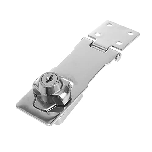 LOORGVEL 1 Satz Einstellbarer Vorhängeschloss mit Hasp Türschloss Robuste Sicherheitslösung für Türen Schränke und Gartentore für Einsatz im und Außenbereich LOORGVEL 1 Satz Einstellbarer Vorhängeschloss mit Hasp Türschloss Robuste Sicherheitslösung für Türen Schränke und Gartentore für Einsatz im und Außenbereich von LOORGVEL