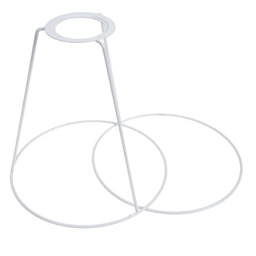 LOORGVEL 1 Satz Lampenschirm Ring Durchmesser für DIY Tischlampen Stehlampen und Kronleuchter Robuste Lampenschirm Halterung für Kreative Lichtgestaltung LOORGVEL 1 Satz Lampenschirm Ring Durchmesser für DIY Tischlampen Stehlampen und Kronleuchter Robuste Lampenschirm Halterung für Kreative Lichtgestaltung von LOORGVEL