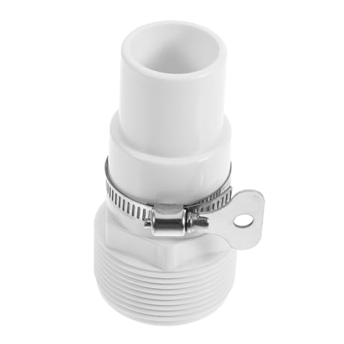 LOORGVEL 1 Satz Pool Filter Pump Adapter Universelles Teiliges Set für Schläuche Einfache Installation Hohe Kompatibilität Langlebig und Wartungsfreundlich für und Zubehör LOORGVEL 1 Satz Pool Filter Pump Adapter Universelles Teiliges Set für Schläuche Einfache Installation Hohe Kompatibilität Langlebig und Wartungsfreundlich für und Zubehör von LOORGVEL