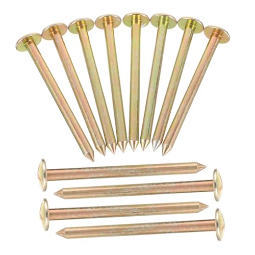 LOORGVEL 1 Satz Teiliges Vermessungspfahl Gartennägel Grundstücksmarkierungen Präzise Messpunkte Vielseitig Einsetzbar Für Professionelle Grundstücksgrenzen Und Vermessungen 12 Stück von LOORGVEL