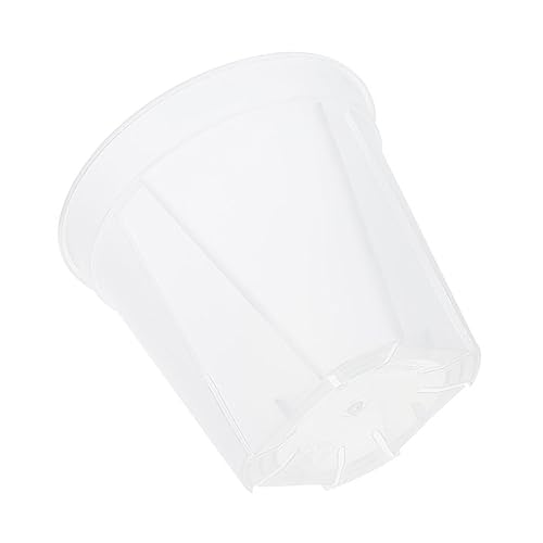 LOORGVEL 1 Stück Transparenter Kunststoff mit Wurzelkontrolle für Zimmerpflanzen und Garten Fördert Wurzelwachstum von LOORGVEL