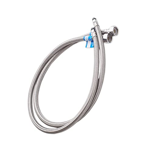LOORGVEL 1 Stück Wasseranschlussschlauch Flexibler Schlauch für Küchenspüle und Badezimmer Druckbeständig mit Hochwertiger Edelstahlummantelung für Standard Wasserhähne LOORGVEL 1 Stück Wasseranschlussschlauch Flexibler Schlauch für Küchenspüle und Badezimmer Druckbeständig mit Hochwertiger Edelstahlummantelung für Standard Wasserhähne von LOORGVEL