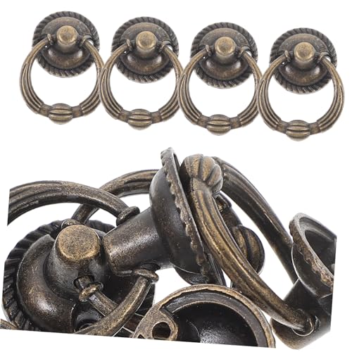 LOORGVEL 10 Sätze Schrankgriffe aus Zinklegierung Klassische Möbelknöpfe in Bronze Stabile Schubladengriffe für Küchen und Garderobenschränke Rostfrei Vielseitig Einsetzbar Langlebig und LOORGVEL 10 Sätze Schrankgriffe aus Zinklegierung Klassische Möbelknöpfe in Bronze Stabile Schubladengriffe für Küchen und Garderobenschränke Rostfrei Vielseitig Einsetzbar Langlebig und von LOORGVEL