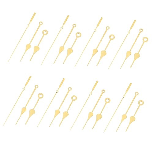 LOORGVEL 10 Sätze Teiliges Metall Uhrzeiger Set für Wanduhr DIY Ersatz Uhrzeiger Reparatur Zeigerhalterung für Uhrwerk Reparatur und Austausch LOORGVEL 10 Sätze Teiliges Metall Uhrzeiger Set für Wanduhr DIY Ersatz Uhrzeiger Reparatur Zeigerhalterung für Uhrwerk Reparatur und Austausch von LOORGVEL