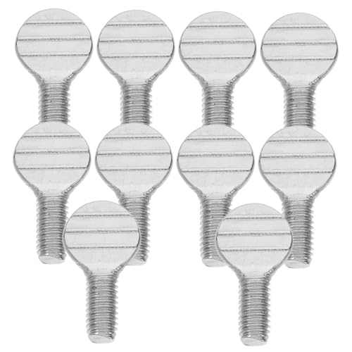 LOORGVEL 10 Stück Daumenschrauben Teiliges Langlebig und Hitzebeständig Kompatibel mit Heißluftfritteusen und Elektroöfen Wiederverwendbar Leicht und Tragbar für Grillspieß und Rotisserie von LOORGVEL