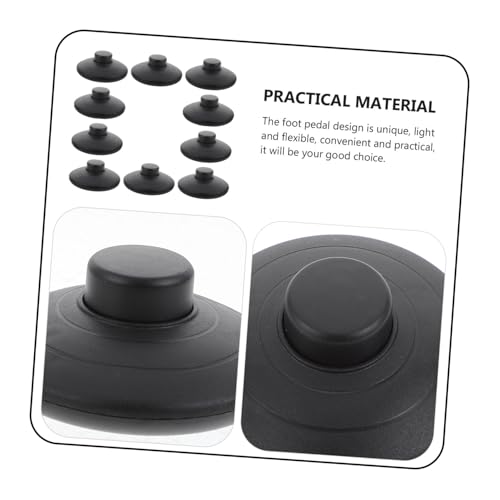 LOORGVEL 10 Stück Fußschalter für Stehlampen und Schreibtischlampen Runder Pedal druckknopf Installieren Geeignet für Büro Zuhause und Industrieanwendungen LOORGVEL 10 Stück Fußschalter für Stehlampen und Schreibtischlampen Runder Pedal druckknopf Installieren Geeignet für Büro Zuhause und Industrieanwendungen von LOORGVEL