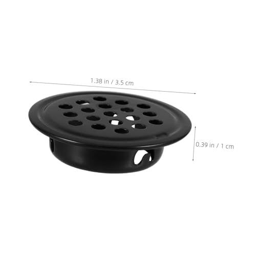 LOORGVEL 10 Stück Teiliges Edelstahl Lüftungsgitter Rund Dekoratives Mesh Ventilationsgitter für Schränke Hitzebeständig Einfache Montage für Küche Bad Büro Verbessert Luftzirkulation und LOORGVEL 10 Stück Teiliges Edelstahl Lüftungsgitter Rund Dekoratives Mesh Ventilationsgitter für Schränke Hitzebeständig Einfache Montage für Küche Bad Büro Verbessert Luftzirkulation und von LOORGVEL