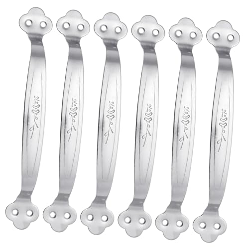 LOORGVEL 10 Stück Teiliges Edelstahl Schrankgriffe mit Lochabstand Stabile Möbelgriffe für Schranktüren und Türen Einfache Montage Modernes Design für Küche und Bad von LOORGVEL