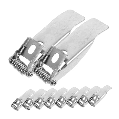 LOORGVEL 10 Stück Teiliges Federklammer für Einbaustrahler mit Hoher Elastizität Kompatibel für LED Downlights Panel und Deckenleuchten Einfache Montage ohne Werkzeug für Wohn und von LOORGVEL