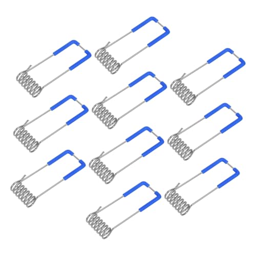 LOORGVEL 10 Stück Teiliges Federklemmen für Einbauleuchten Robuste Lampenzubehör Clips aus Langlebigem Material Einfache Montage Passend für Downlights Spot und Deckenleuchten Verbesserte LOORGVEL 10 Stück Teiliges Federklemmen für Einbauleuchten Robuste Lampenzubehör Clips aus Langlebigem Material Einfache Montage Passend für Downlights Spot und Deckenleuchten Verbesserte von LOORGVEL