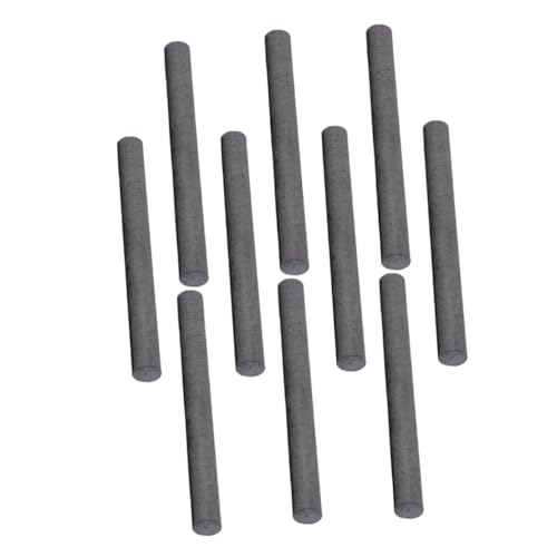 LOORGVEL 10 Stück Teiliges Graphitstab Kohlenstoffstab mit Hoher Leitfähigkeit für Gold und Silber Schmelzen Vielseitig Verwendbar für Schmuckherstellung und Metallurgie von LOORGVEL