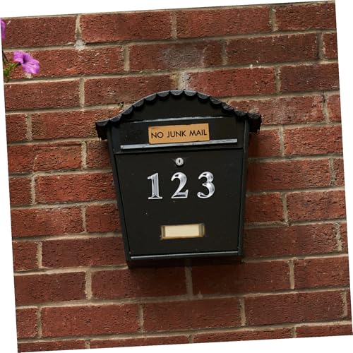 LOORGVEL 10 Stück Teiliges Hausnummern aus Hochwertigem Abs Selbstklebend Modern und Langlebig Geeignet für Türen Briefkästen und Hotelzimmer Wetterbeständig und Einfach zu Montieren LOORGVEL 10 Stück Teiliges Hausnummern aus Hochwertigem Abs Selbstklebend Modern und Langlebig Geeignet für Türen Briefkästen und Hotelzimmer Wetterbeständig und Einfach zu Montieren von LOORGVEL